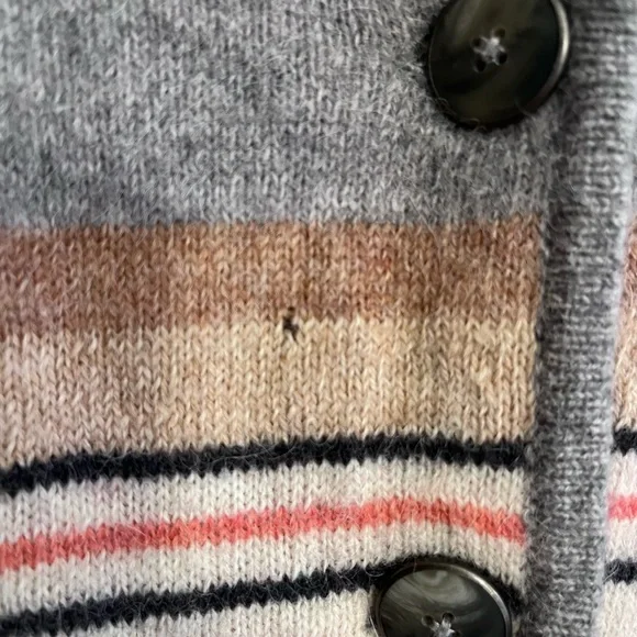 Pendleton Wool Shawl Collar Cardigan Sweater Southwest Print Size MP - Picture 5 of 8